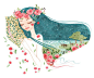 Midsummer Dream Illustration by Oana Befort.