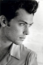 Images of young Jude Law in an issue of "Vanity Fair" ended up helping me write about John.