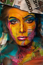 9 | Insane Makeup Turns Models Into 2-D Paintings Of Famous Artists | Co.Design | business + design