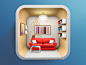 Icon for Interior design applicaion 3d室内图标设计