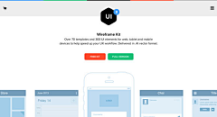 Binghuo231采集到10 Free UI Wireframe Kits