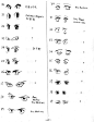 【申精】漫画中的151种眼睛画法，大家参考_漫画吧_贴吧