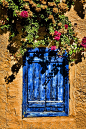 blue window- Ierapetra, Lasithi Greece