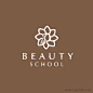 美容学校Logo设计