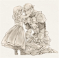 before his final battle - the little girl is his daughter ok ( (2)