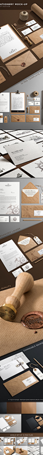 Stationery Mock-Up on Behance