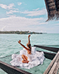 Leonie Hanne | Ohhcouture 在 Instagram 上发布：“Morning stretch in paradise... ☁️<br/>@ooresorts @lindafarrow Anzeige / Ad” : 73.4K 次赞、 891 条评论 - Leonie Hanne | Ohhcouture (@leoniehanne) 在 Instagram 发布：“Morning stretch in paradise... ☁️<br/>@ooreso