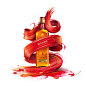 JohnnieWalker Whisky Whiskey liquor alcohol Packaging paint painting   commercial