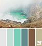 Cool, crisp color palette just right for a high Clarity value. | nature palette via Design-Seeds | commentary via The Voice Bureau at AbbyKerr.com