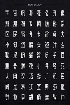 瞟客采集到字体