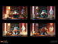 The Secret Life of Pets, Ludo Gavillet : I had the great opportunity to work as a color artist on Illumination's The Secret Life of Pets between 2013 and 2015. I started with some character color models and a few sets. Then I worked on some color keys. I 