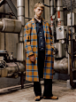 [W CONCEPT] : [ANDERSSON BELL 앤더슨 벨] MIKAS HANDMADE WOOL COAT awa164m(CAMEL CHECK)