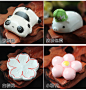 可爱卡通动物蔬菜樱花筷架 日式和风陶瓷筷托 餐具套装小摆件饰品-淘宝网