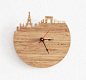 “Paris” Clock by iluxo