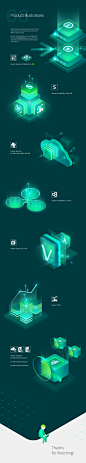 Veeam Brand Illustration Guidelines : Development of Brand Illustration Guidelines including design system elements and media examples. 