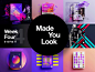 Made You Look | Poster Collection 2017 : Made You Look --01--A self promotional project aswell as a personal challenge where I aim to design a poster a day throughout 2017.The subject is totally random and the only rule is that it can't take longer than 1