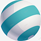条纹立体球抽象立体球 设计图片 免费下载 页面网页 平面电商 创意素材