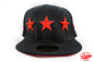 snapback 平檐帽 PRIMO STARS 五芒星 环周七星 经典刺绣棒球帽 - PRIMO