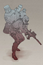 Steampunk Spec Ops by *Prospass on deviantART ✤ || CHARACTER DESIGN REFERENCES | キャラクターデザイン • Find more at https://www.facebook.com/CharacterDesignReferences if you're looking for: #lineart #art #character #design #illustration #expressions #best #animati