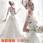 韩式公主新娘婚纱礼服韩版冬季结婚新款2012酒店婚礼孕妇8556-淘宝网
