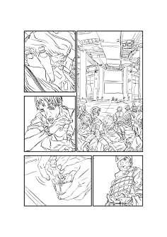 漫画的分镜构图解析-大触直播-蓝铅笔1小喵爹采集到分镜采集tieba.
