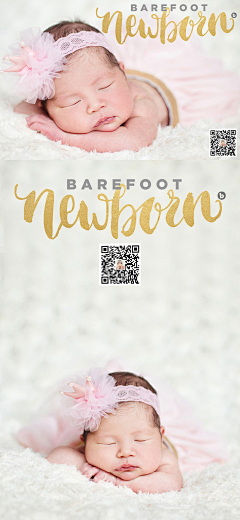 barefoot贝儿福摄影采集到NEWBORN - 新生儿