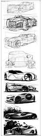 Random Vehicle Sketches 2 by Insomni-Design.deviantart.com: 