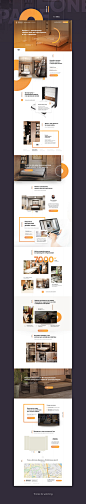 furniture onepage website