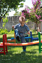 Pool Noodle Backyard Obstacle Course