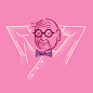 Wall of Wally / A tribute to Wally Olins : Wall of Wally is a tribute-project dedicated to Wally Olins and it challenges illustrators and graphic designers from all over the world to create his portrait, in their own style.I was invited by Jamin Galea to 
