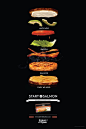 “三叉戟海产品”平面广告三叉戟海产品科尔和韦伯美国