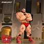 桑吉尔夫 Zangief
来自《街霸》的摔跤好手桑吉尔夫留着莫西干头，他肌肉发达、胸毛浓密、凶残好斗，同时还是“反派互助会”的成员之一。