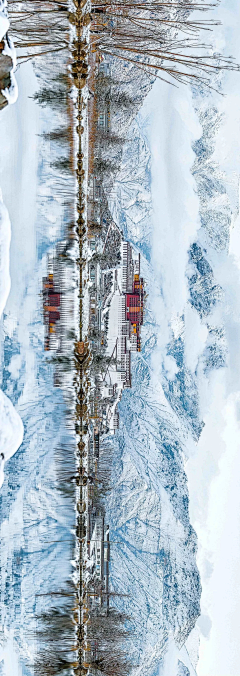 -瑞雪兆丰年-采集到照片素材一一雪景，冰