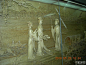 雷锋塔内的木雕----白娘子和许仙的故事；