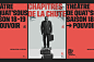 THÉÂTRE DE QUAT'SOUS 18-19 : Founded in 1955, Théâtre de Quat'Sous is an institution in Montreal. I was in charge of branding the whole new season 2018-2019. Posters, programs, wild postings; a considerable amount of pieces were created.