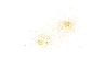 金色粉末光点粒子透明免抠PNG图案照片美化PS海报素材 (7)