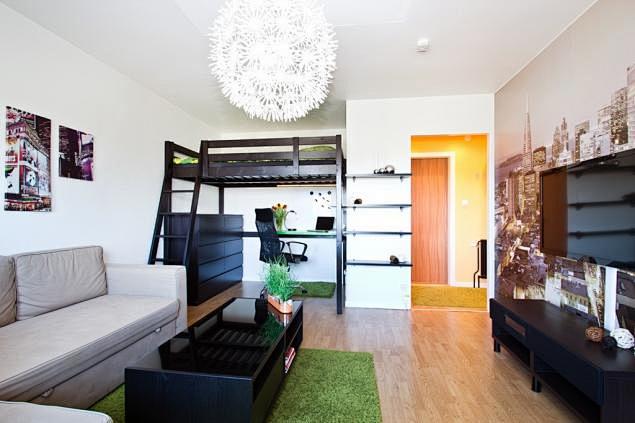 33平小户型公寓设计 丰富不凌乱的空间 ...