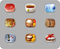 EURO Delivery : A set of stylish icons has been developed for the internet store EURO delivery.