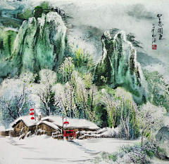 章小漆采集到G国画