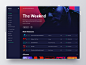 Music Player Artist Profile mac ui ui dashboard mac app desktop app music app artist profile application ui music album dark version music music player ios bold whb ux ui typography inspiration hiwow design