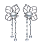 Mikimoto Magnolia pearl earrings