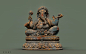 Lord Ganesha Statue., Vijay Singh : Hires is done in Zbrush and textured in Substance Painter.