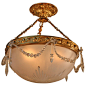 Spanish Cut-Glass Pendent Light