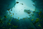 Beneath the Waves, Vivian Wu : This was my entry for the Artstation Beneath the Waves Challenge. It was really inspiring to see what all the entrants came up with! Process documented here:<br/><a class="text-meta meta-link" rel="no