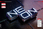 Neon Type : Tutorial commissioned by Photoshop Creative magazine to create a 3D Neon Light inspired typographic visual. 