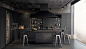 Black Kitchen CGI : Series of renders we have produced for a client doing a self build in the UK.