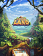 TreasureLand • Game Art : TreasureLand is like PokemonGO where players hunt for valuable ores and treasures instead of pokemons. For this small game we’ve created a full package of art assets: characters, locations, icons for items and achievements, inter
