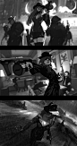 ArtStation - Mafia Miss Fortune splash for League of Legends, Atey Ghailan