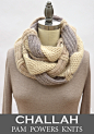 Ravelry: Challah Infinity Scarf pattern by Pam Powers