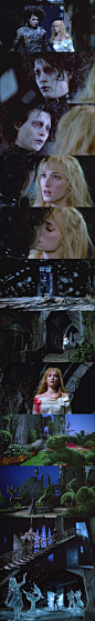 【剪刀手爱德华 Edward Scissorhands (1990)】24约翰尼·德普 Johnny Depp薇诺娜·瑞德 Winona Ryder#电影场景# #电影海报# #电影截图# #电影剧照#